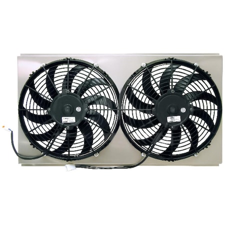 Aftermarket Z40100 Dual 12 Electric Fan And Shroud 1478 x 2578 x 358 Z40100-NOR